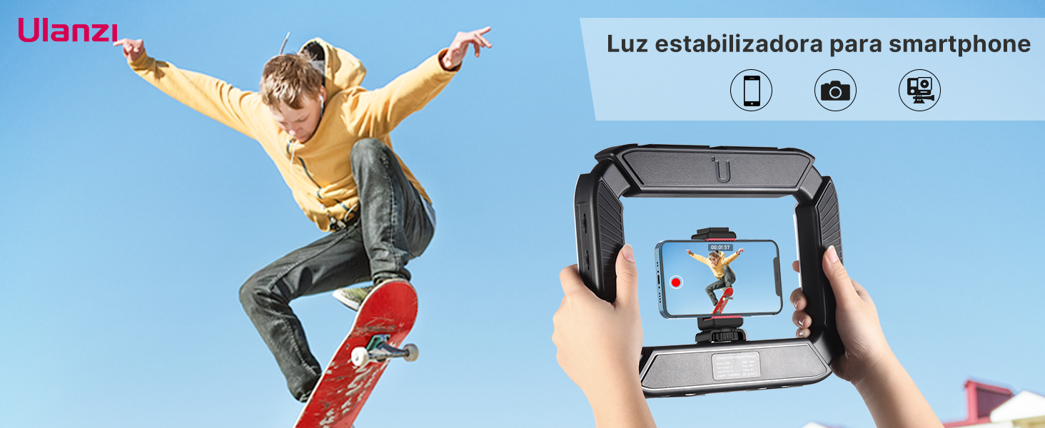 Kit Videorig con lámpara Ulanzi U200