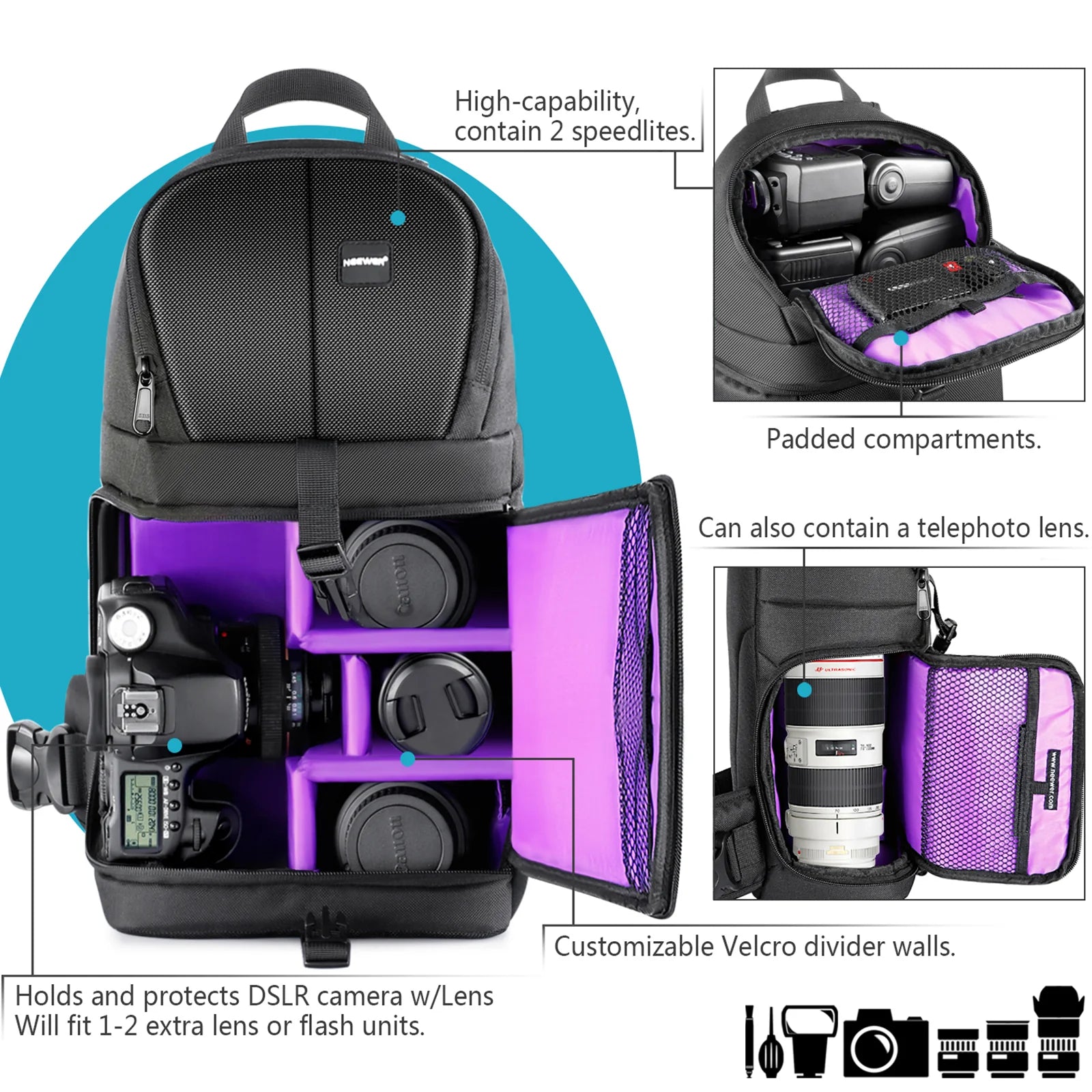 Mochila Neewer NW-XJB02S