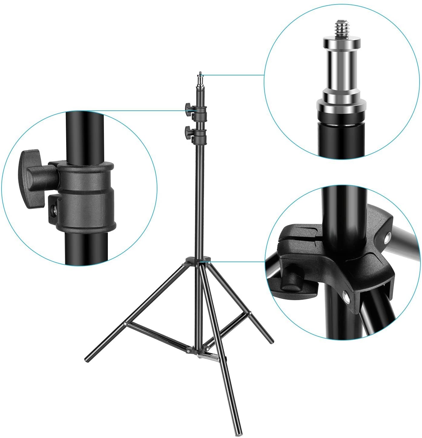Pedestal para Lámpara Neewer de 2m Heavy Duty