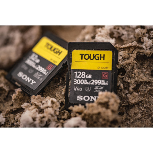 Tarjeta Sony SF-G TOUGH Series SDXC de 128GB R:300MB/s W:299MB/s