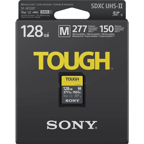 Tarjeta Sony SDXC 128GB SF-M Tough Series UHS-II R:277MB/s W:150 MB/s