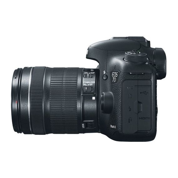 Cámara Canon EOS 7D Mark II con Lente 18-135mm USM
