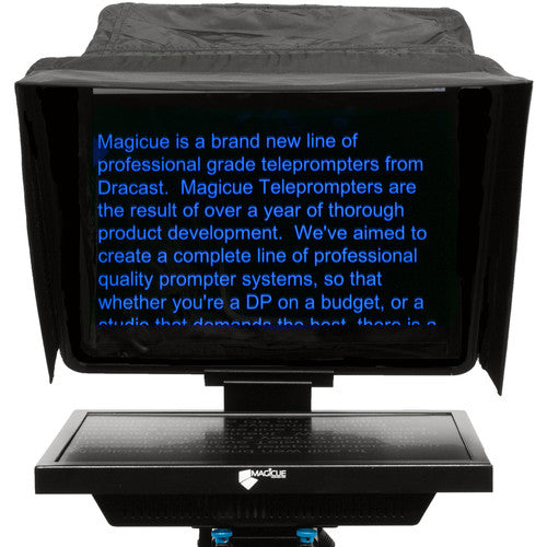 Teleprompter con monitor Studio 15" MagiCue MAQSTUDIO15