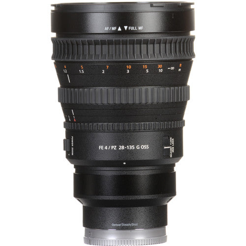 Lente Sony FE PZ 28-135mm f/4 G OSS Full-Frame Power Zoom