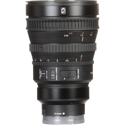 Lente Sony FE PZ 28-135mm f/4 G OSS Full-Frame Power Zoom