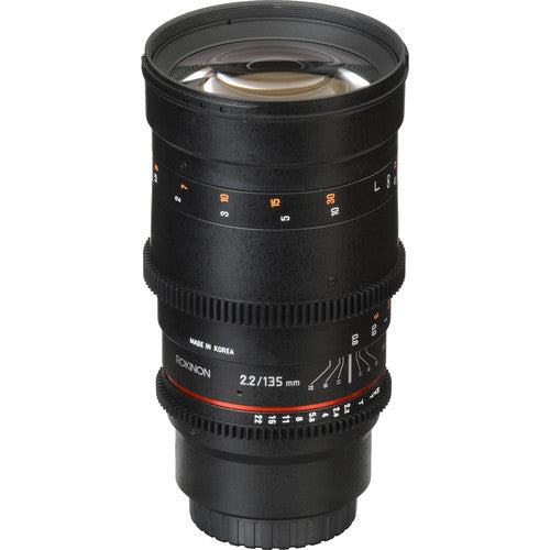 Lente Rokinon 135mm T2.2 Cine DS Lens Montura Canon