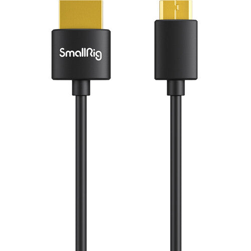 Cable HDMI Ultra Slim 4K SmallRig 3040 Mini-HDMI a HDMI (A a C) 35cm (3040)
