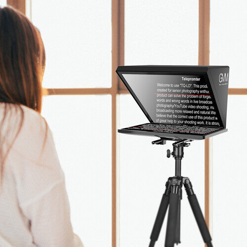 Teleprompter GVM TQ-LD-1 con monitor 18.5"