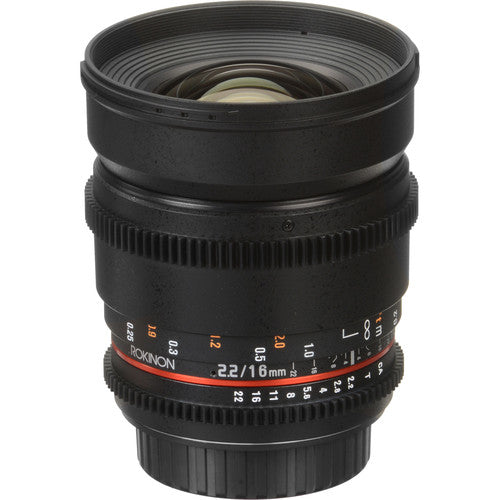 Lente Rokinon 16mm T2.2 Cine DS Lens Montura Sony E