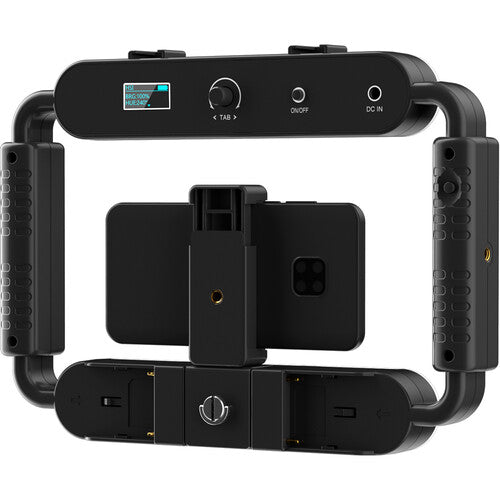 Kit Videorig con lámpara GVM TL15RS RGB Bi-Color