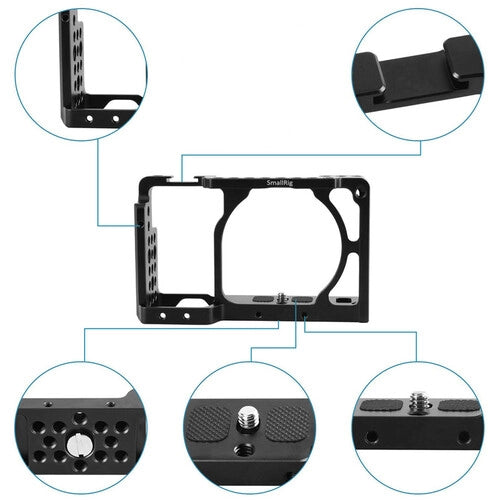 Jaula SmallRig Sony A6000/A6300/A6500 ILCE-6000/ILCE-6300/ILCE-A6500/Nex-7 1661