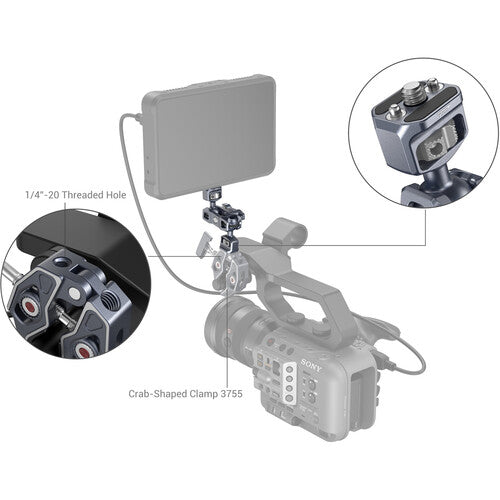 Brazo Articulado con doble cabeza SmallRig de 4.7" (3873)