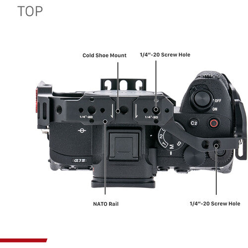 Soporte Jaula Tilta TA-T30-FCC-B para Sony A7IV, A1, S3, R4, 7III, R3, A9