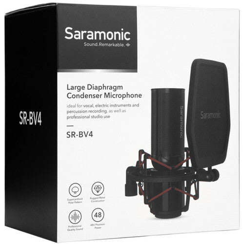 Micrófono para Podcast Saramonic SR-BV4