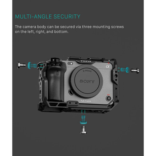 Soporte Jaula Tilta para Sony FX3 y FX30 TA-T16-FCC-B Negro