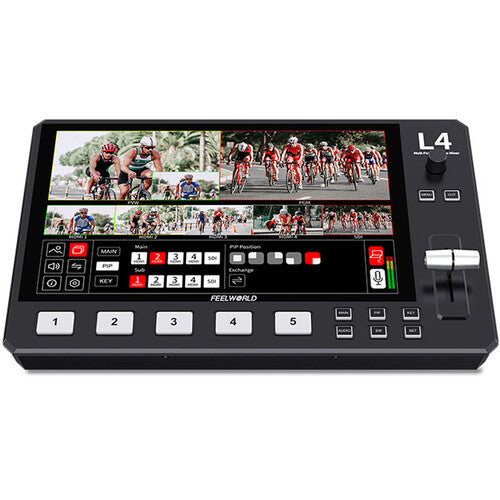 Switcher para Streaming FeelWorld LIVEPRO L4