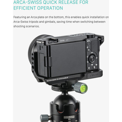 Soporte Jaula Tilta TA-T56-LMP-B para Sony ZV-E10