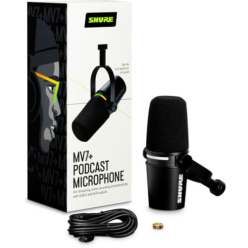 Micrófono Shure MV7+-K