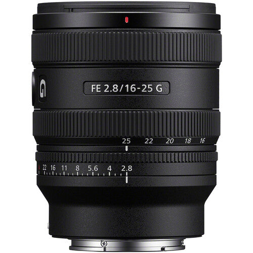 Lente SONY FE 16-25 mm f/2.8 G
