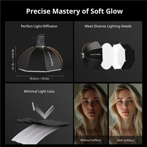 Softbox Octagonal SmallRig LA-O90 (4633)