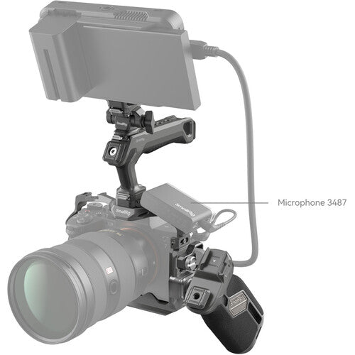 Kit Jaula y Maneral Superior y Lateral HawkLock Liberación Rápida Sony 7RV,7IV,7SIII SmallRig (4539)