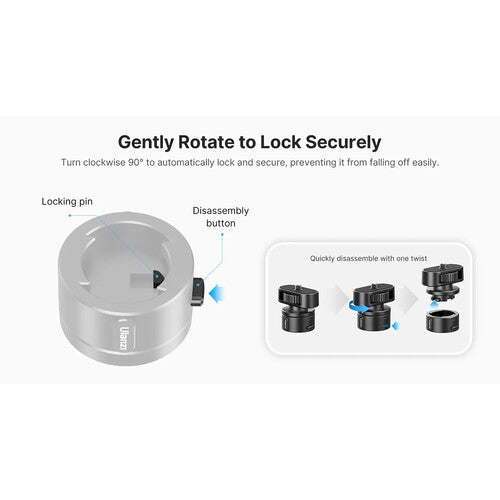 Base Quick Release Ulanzi Go Quick II Magnético para GoPro (3169)