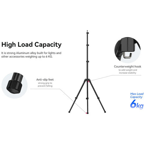 Pedestal para lámpara Ulanzi TT43 1.90 cms