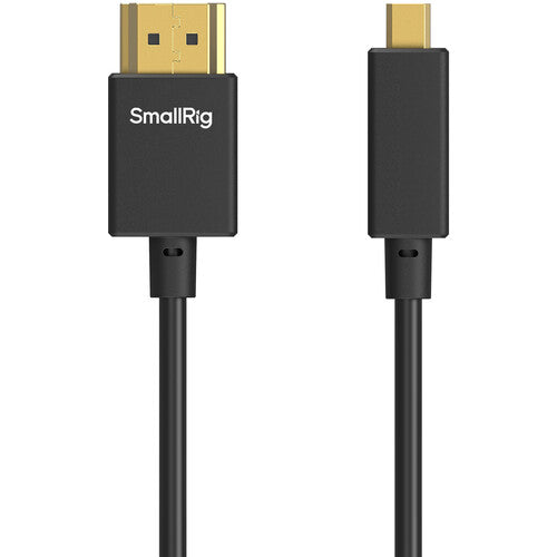 Cable SmallRig Ultra-Slim Micro-HDMI a HDMI 4K 100 cms (D a A)(4795)