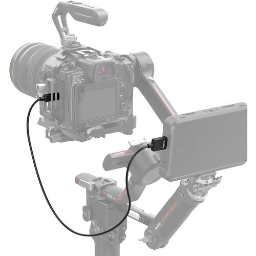 Cable SmallRig Ultra-Slim Micro-HDMI a HDMI 4K 100 cms (D a A)(4795)