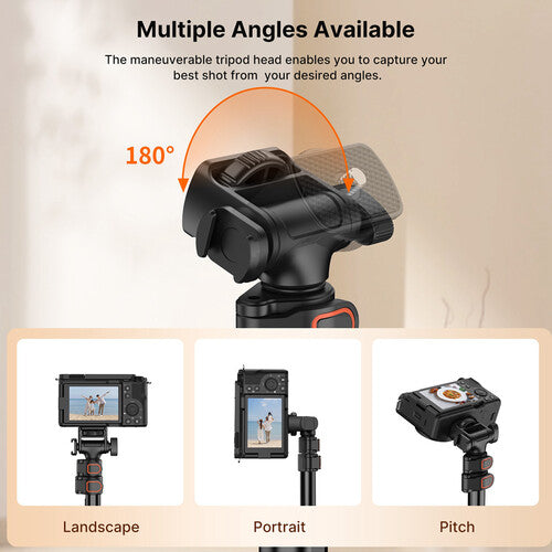 Minitripié y Selfie Stick Ulanzi TB64