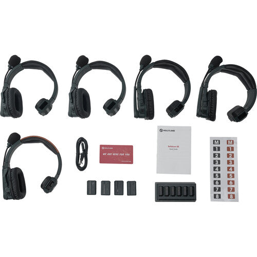 Sistema de Intercomunicación Inalámbrico Hollyland Solidcom SE-5S Global Version (Full-Duplex)