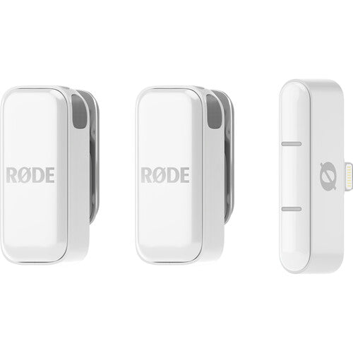 Micrófono Lavalier Duo Rode Wireless Micro (USB-C) Blanco