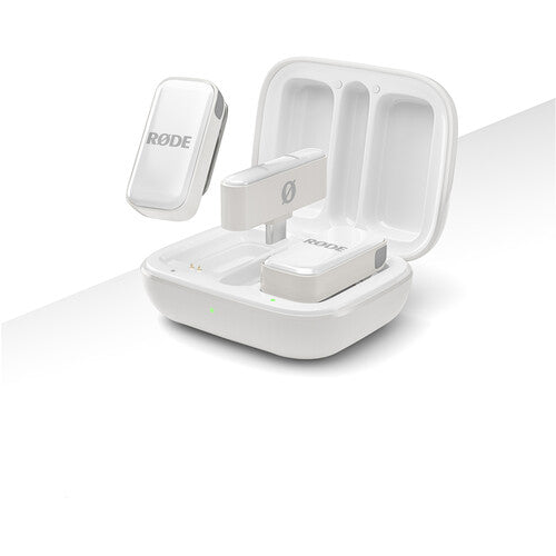 Micrófono Lavalier Duo Rode Wireless Micro (Lightning iOS ) Blanco