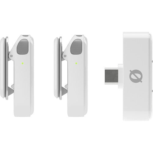 Micrófono Lavalier Duo Rode Wireless Micro (Lightning iOS ) Blanco