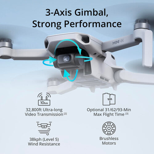Drone DJI Mini 4K Fly More Combo (GL)