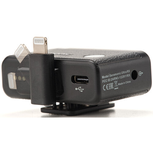 Micrófono Lavalier Dual Saramonic Ultra con Lavalier Omnidirectional