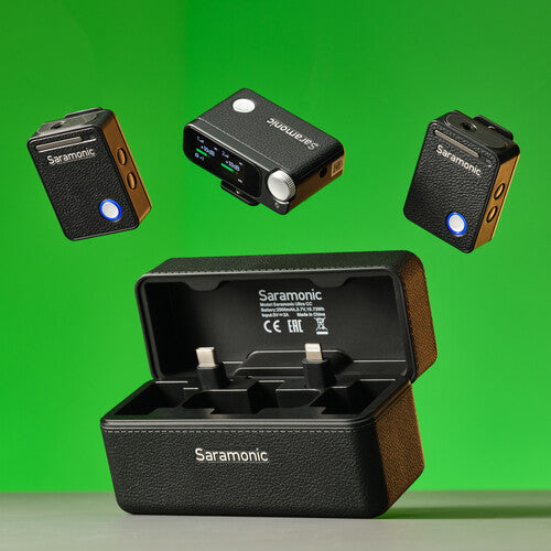 Micrófono Lavalier Dual Saramonic Ultra