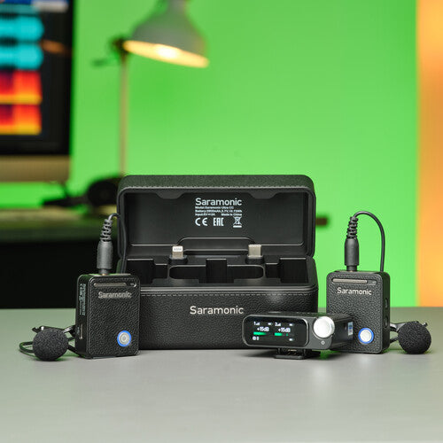 Micrófono Lavalier Dual Saramonic Ultra