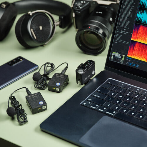 Micrófono Lavalier Dual Saramonic Ultra con Lavalier Omnidirectional