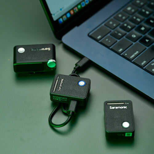 Micrófono Lavalier Dual Saramonic Ultra con Lavalier Omnidirectional