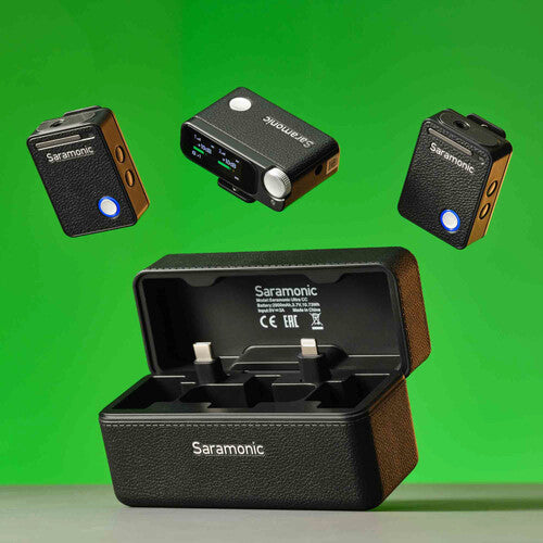 Micrófono Lavalier Dual Saramonic Ultra (sin Lavalier)