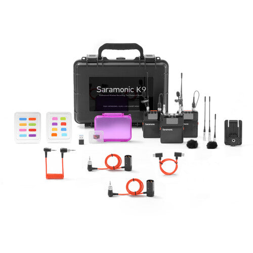 Micrófono Lavalier Dual Saramonic K9