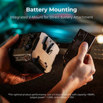 Kit de Lámpara COB SmallRig RC100B con mango de agarre batería (4897)