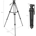 Tripié SmallRig AD-80S (5111) Heavy-Duty Fibra de carbono