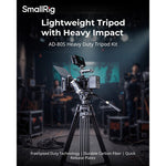Tripié SmallRig AD-80S (5111) Heavy-Duty Fibra de carbono