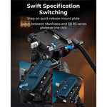 Tripié SmallRig AD-80S (5111) Heavy-Duty Fibra de carbono