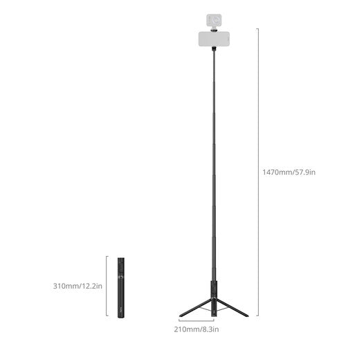 Minitripié/ Selfie Stick SmallRig ST30 (4926) con disparador