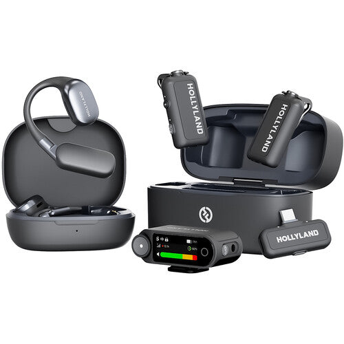 Kit Dual Lavalier Inalámbrico Hollyland Lark MAX 2 Ultimate