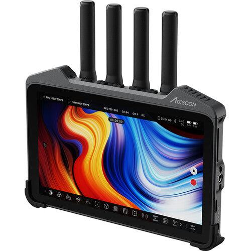 Monitor de grabación Accsoon CineView M7 Pro 7" 4K con transmisor/receptor inalámbrico