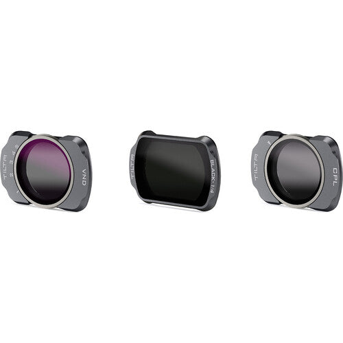 Kit de 3 Filtros para DJI Osmo Pocket 3 Tilta TF-OP3-B